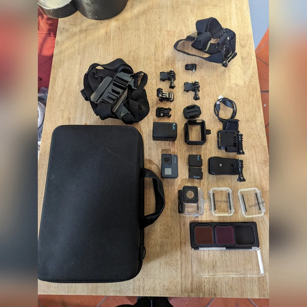 GoPro Hero 5 Black w/ Carrying Case & Accessories